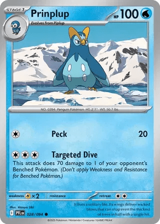 028/094 Prinplup - Phantasmal Flames by Poké Zen DXB on MYNTED
