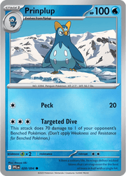 028/094 Prinplup - Reverse Holo - Phantasmal Flames by Poké Zen DXB on MYNTED