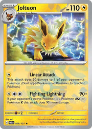 Jolteon - 029/131 (Master Ball Pattern) - SV: Prismatic Evolutions (PRE)