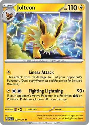 029/131 Jolteon - Prismatic Evolutions by Poké Zen DXB on MYNTED