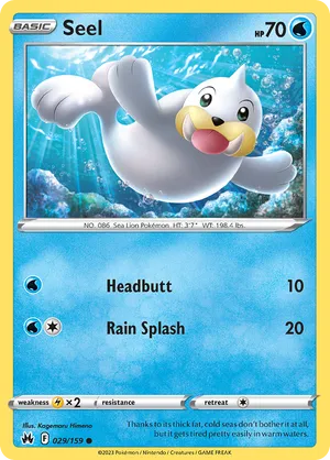 029/159 Seel - Crown Zenith by Poké Zen DXB on MYNTED