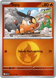 029/217 Tepig - Energy Pattern Reverse Holo - Ascended Heroes by Poké Zen DXB on MYNTED