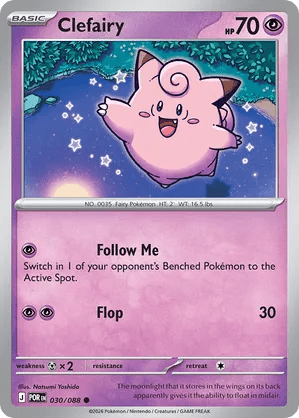 030/088 Clefairy - Reverse Holo - Perfect Order by Poké Zen DXB on MYNTED