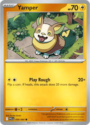 030/094 Yamper - Reverse Holo - Phantasmal Flames by Poké Zen DXB on MYNTED