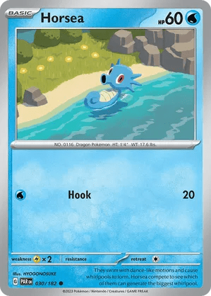 030/182 Horsea - Reverse Holo - Paradox Rift by Poké Zen DXB on MYNTED