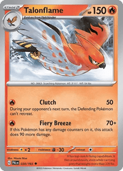 030/193 Talonflame - Paldea Evolved by Poké Zen DXB on MYNTED
