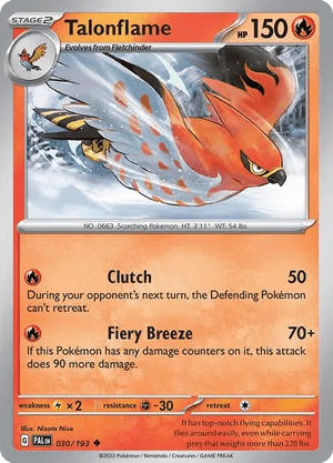 030/193 Talonflame - Paldea Evolved by Poké Zen DXB on MYNTED