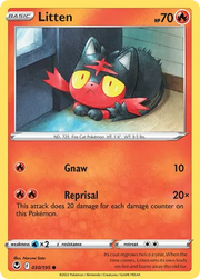 030/195 Litten - Silver Tempest by Poké Zen DXB on MYNTED
