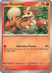 030/198 Growlithe Normal · Scarlet & Violet (SVI) by PokeMarsi on MYNTED