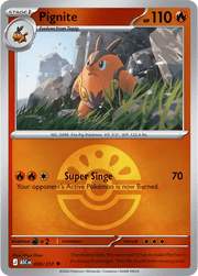 030/217 Pignite - Friend Ball Pattern Reverse Holo - Ascended Heroes by Poké Zen DXB on MYNTED