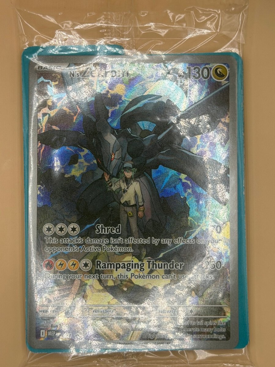 031 N's Zekrom - ME Black Star Promo by Poké Zen DXB on MYNTED