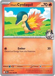 032/182 · Ethan's Cyndaquil · Normal (DRI) by PokeMarsi on MYNTED