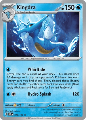 032/182 Kingdra - Paradox Rift by Poké Zen DXB on MYNTED