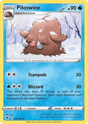 032/189 Piloswine - Astral Radiance by Poké Zen DXB on MYNTED