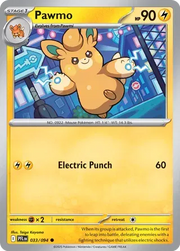 033/094 Pawmo - Phantasmal Flames by Poké Zen DXB on MYNTED