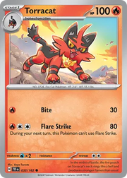 033/162 Torracat - Temporal Forces by Poké Zen DXB on MYNTED