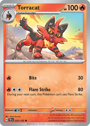 033/162 Torracat - Temporal Forces by Poké Zen DXB on MYNTED