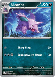 033/165 Nidorino - 151 (MEW) by Poké Zen DXB on MYNTED
