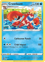 033/172 Crawdaunt - Brilliant Stars by Poké Zen DXB on MYNTED