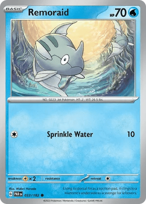 033/182 Remoraid - Paradox Rift by Poké Zen DXB on MYNTED