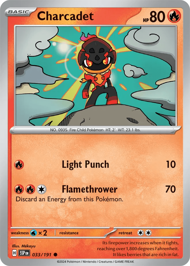 033/191 Charcadet - Surging Sparks by Poké Zen DXB on MYNTED