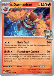 033/217 N's Darmanitan - Ascended Heroes by Poké Zen DXB on MYNTED