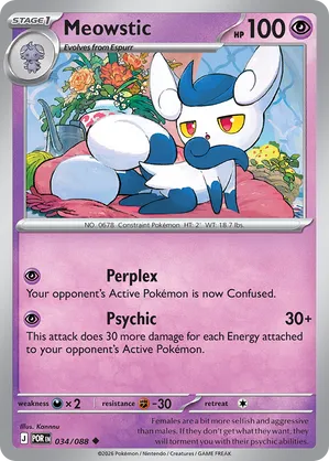 034/088 Meowstic - Perfect Order by Poké Zen DXB on MYNTED