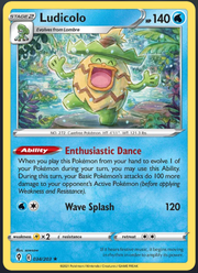 034/203 Ludicolo - Holo - Evolving Skies by Poké Zen DXB on MYNTED