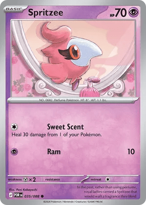035/088 Spritzee - Reverse Holo - Perfect Order by Poké Zen DXB on MYNTED