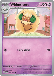035/091 Whimsicott - Paldean Fates by Poké Zen DXB on MYNTED
