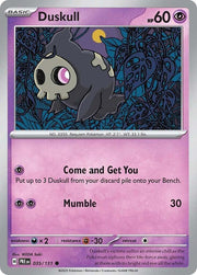 035/131 · Duskull · Normal (PRE) by Dusk TCG on MYNTED