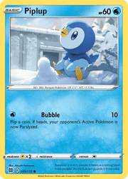 035/172 Piplup - Brilliant Stars by Poké Zen DXB on MYNTED
