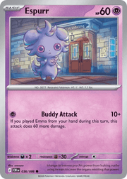 036/086 Espurr - Chaos Rising by Poké Zen DXB on MYNTED