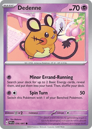 036/091 Dedenne - Reverse Holo - Paldean Fates by Poké Zen DXB on MYNTED