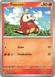 036/198 Fuecoco Normal · Scarlet & Violet (SVI) by PokeMarsi on MYNTED