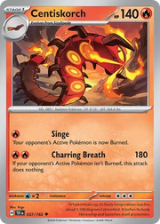 037/162 Centiskorch - Temporal Forces by Poké Zen DXB on MYNTED