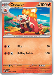 037/198 Crocalor - Scarlet & Violet by Poké Zen DXB on MYNTED