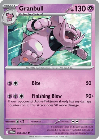038/094 Granbull - Phantasmal Flames by Poké Zen DXB on MYNTED
