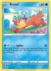 038/172 Buizel - Brilliant Stars by Poké Zen DXB on MYNTED