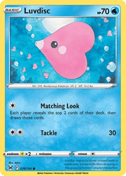 038/196 Luvdisc - Lost Origin by Poké Zen DXB on MYNTED