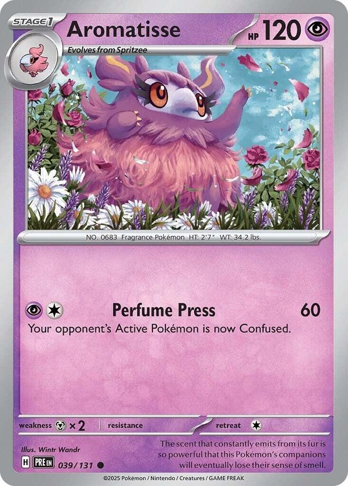 039/131 · Aromatisse · Normal (PRE) by Dusk TCG on MYNTED