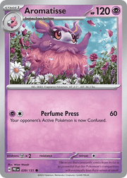 039/131 Aromatisse - Reverse Holo - Prismatic Evolutions by Poké Zen DXB on MYNTED
