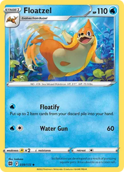 039/172 Floatzel - Brilliant Stars by Poké Zen DXB on MYNTED