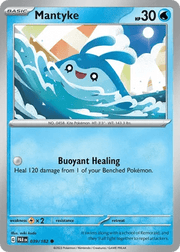 039/182 Mantyke - Reverse Holo - Paradox Rift by Poké Zen DXB on MYNTED