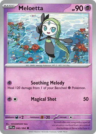 040/094 Meloetta - Phantasmal Flames by Poké Zen DXB on MYNTED