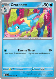 040/162 Croconaw - Temporal Forces by Poké Zen DXB on MYNTED