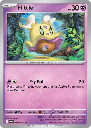 041/091 Flittle - Paldean Fates by Poké Zen DXB on MYNTED