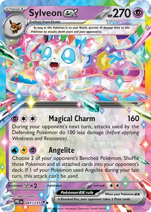 041/131 Sylveon ex - Prismatic Evolutions by Poké Zen DXB on MYNTED