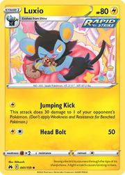 041/159 Luxio - Crown Zenith by Poké Zen DXB on MYNTED
