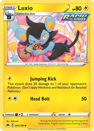 041/159 Luxio - Crown Zenith by Poké Zen DXB on MYNTED